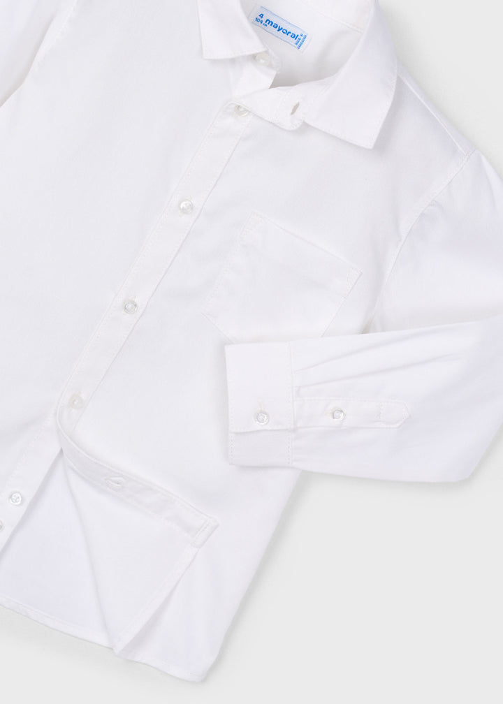MAYORAL NIÑO CAMISA BASIC WHITE