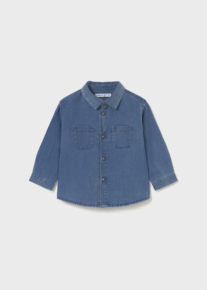 MAYORAL BEBE NIÑO CAMISA DENIM MEDIUM