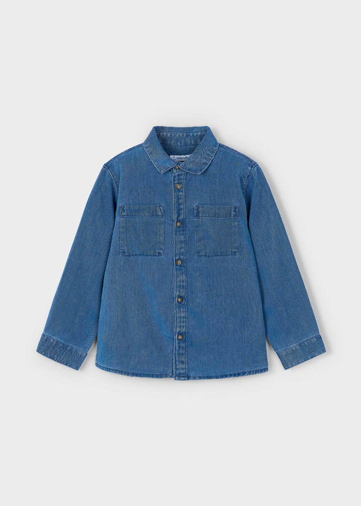 MAYORAL NIÑO CAMISA DENIM MEDIUM