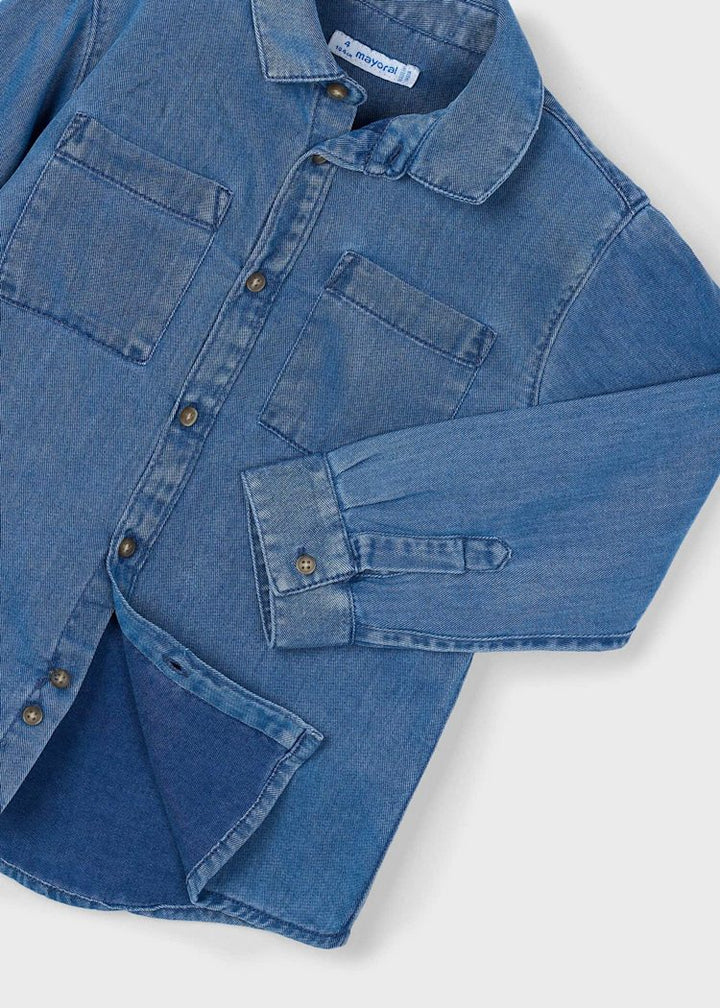 MAYORAL NIÑO CAMISA DENIM MEDIUM