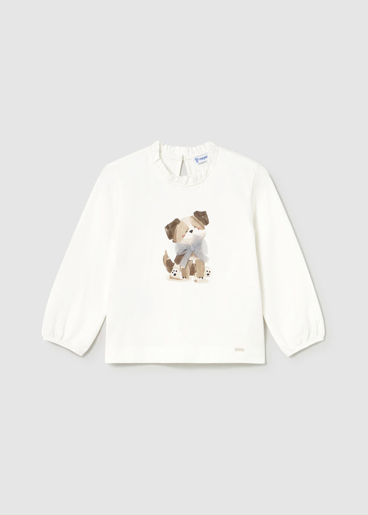 MAYORAL BEBE NIÑA TSHIRT CREAM