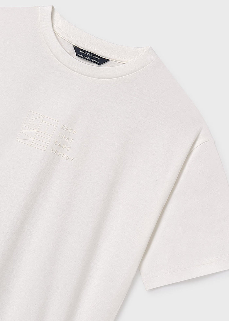 MAYORAL NIÑO TSHIRT CREAM