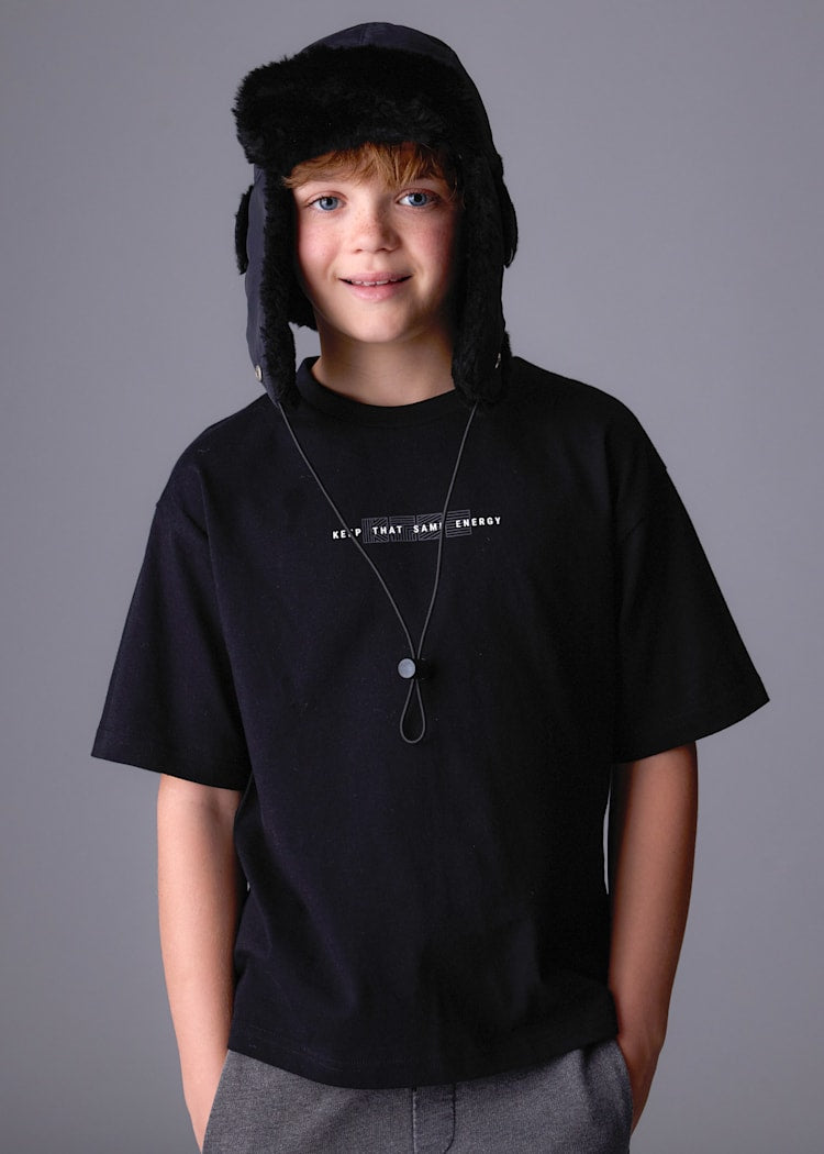 MAYORAL NIÑO TSHIRT BLACK