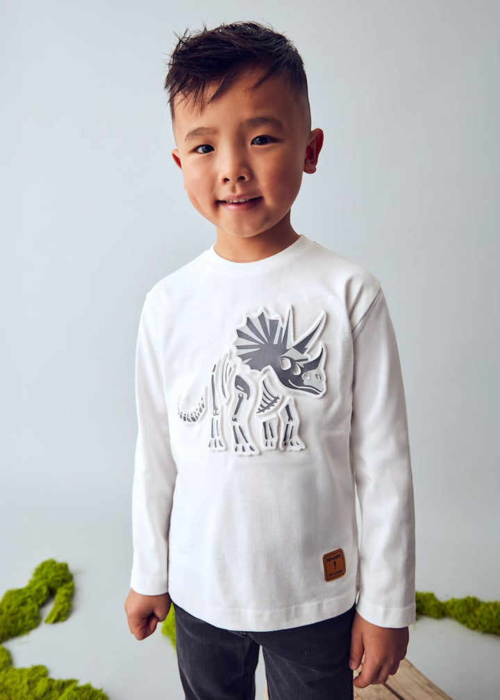 MAYORAL NIÑO TSHIRT CREAM