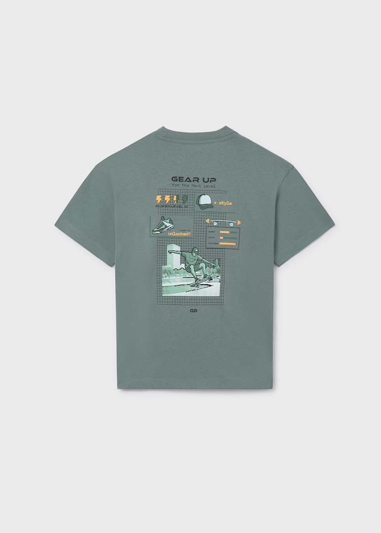 Mayoral Tshirt M/c Back Print Laurel para Niño