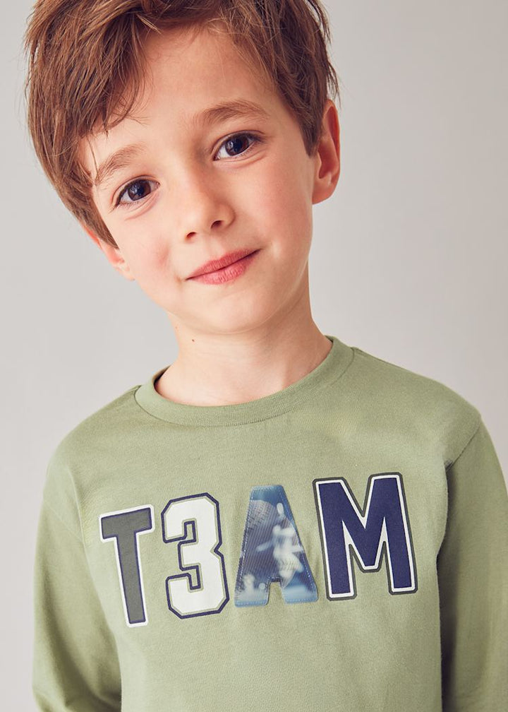 MAYORAL NIÑO TSHIRT PISTACHIO