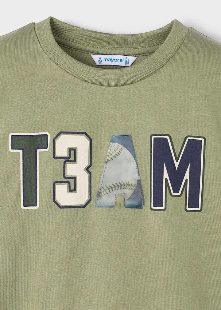 MAYORAL NIÑO TSHIRT PISTACHIO