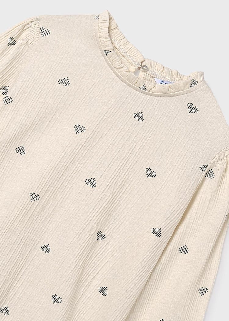 MAYORAL NIÑA TSHIRT MACCHIATO