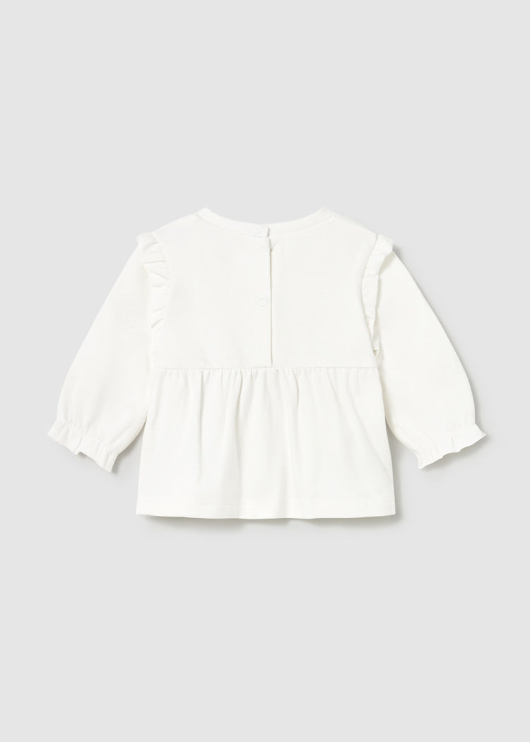 MAYORAL BEBE NIÑA TSHIRT NATURAL