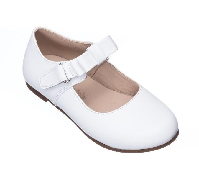 ELEPHANTITO NIÑA ZAPATO CHARLOTTE MARY JANE WHITE