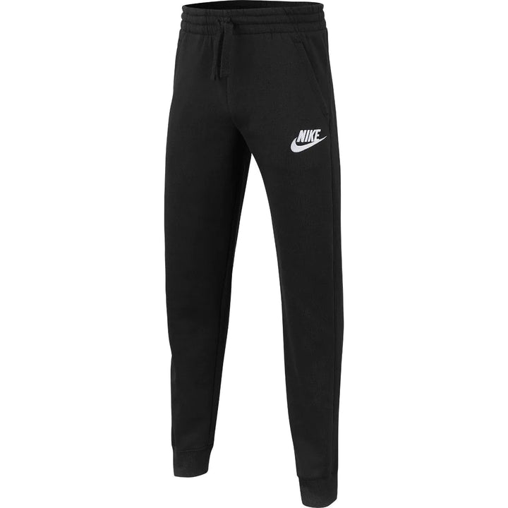 NIKE NIÑO PANTALON JOGGER CLUB FLC BLACK/WHITE