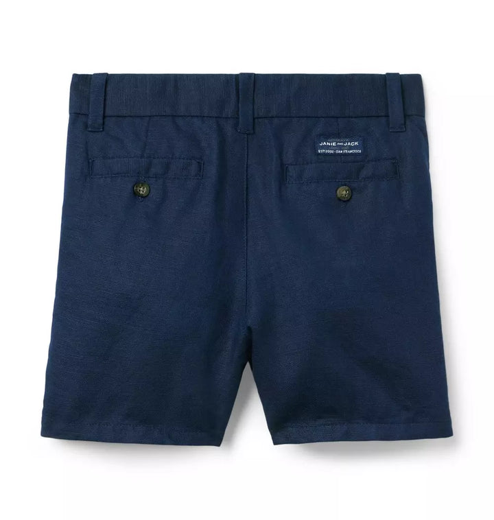 JANIE & JACK NIÑO SHORT NAVY