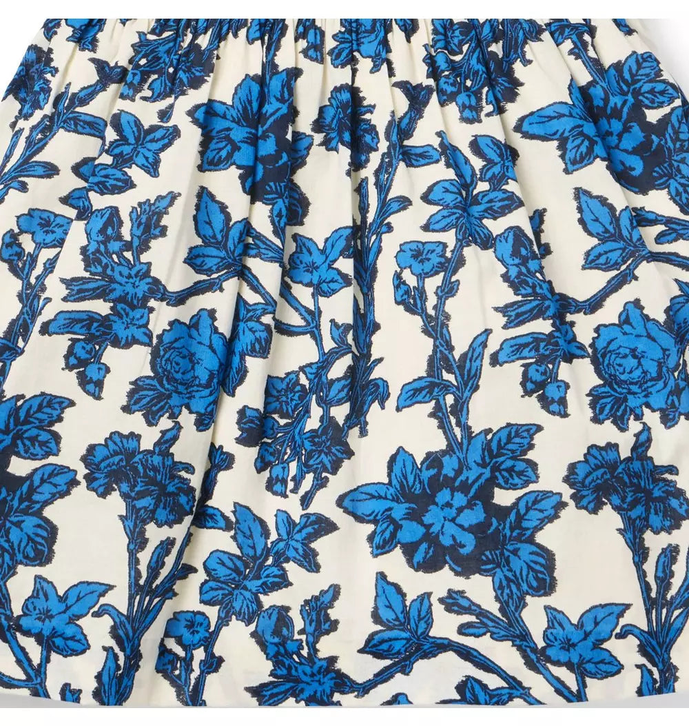 JANIE & JACK NIÑA VESTIDO FLORAL BLUE