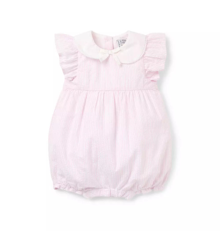 JANIE & JACK BEBE NIÑA ROMPER PINK