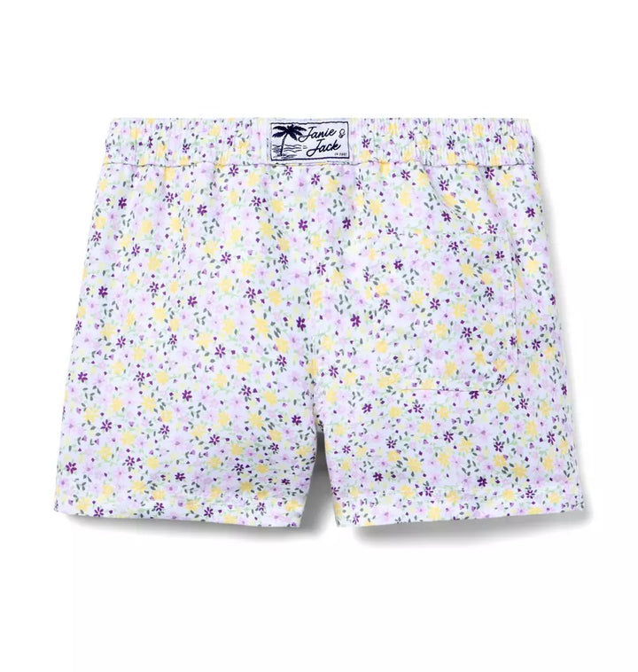 JANIE & JACK NIÑO VESTIDO DE BAÑO DISTY PRINT MULTICOLOR