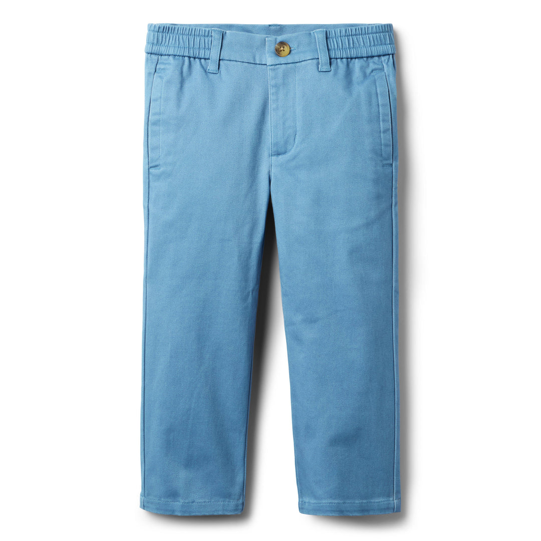 Janie &amp; Jack Pantalon Sateen Blue para Niño