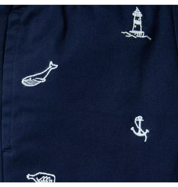 JANIE & JACK NIÑO SHORT NAVY