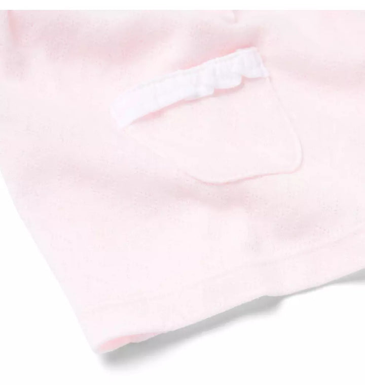 JANIE & JACK BEBE NIÑO CONJ DE SHORT PINK