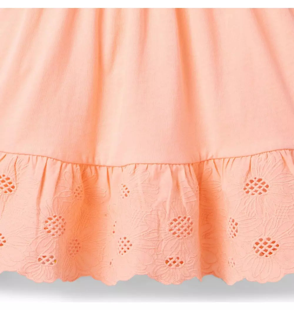 JANIE & JACK NIÑA VESTIDO ORANGE