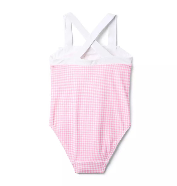 JANIE & JACK NIÑA VESTIDO DE BAÑO PINK