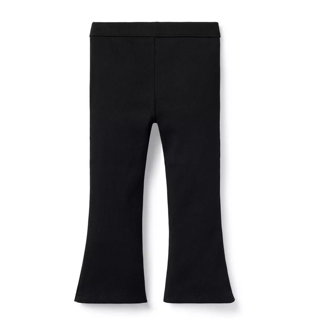 JANIE & JACK NIÑA LEGGIN FLARE PONTE BLACK