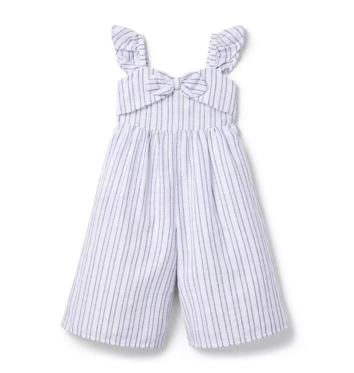 JANIE & JACK NIÑA JUMPSUIT STRIPE BLUE