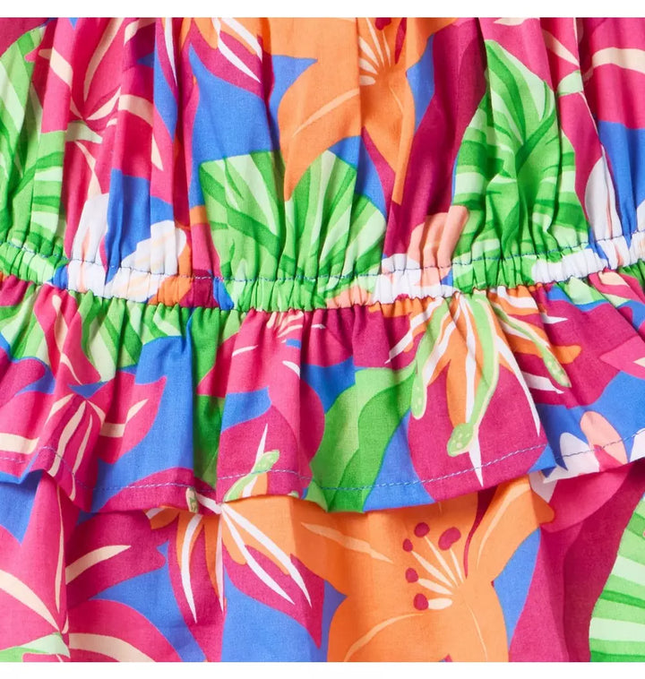 JANIE & JACK NIÑA BLUSA FLORAL MULTICOLOR