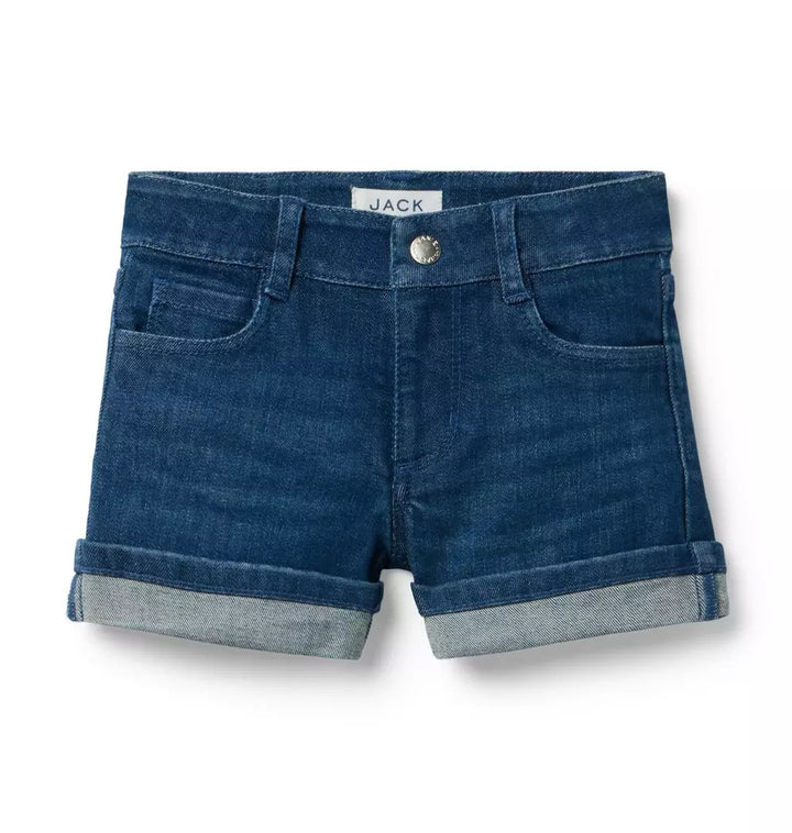 JANIE & JACK NIÑA SHORT MEDIUM CUFFED DENIM