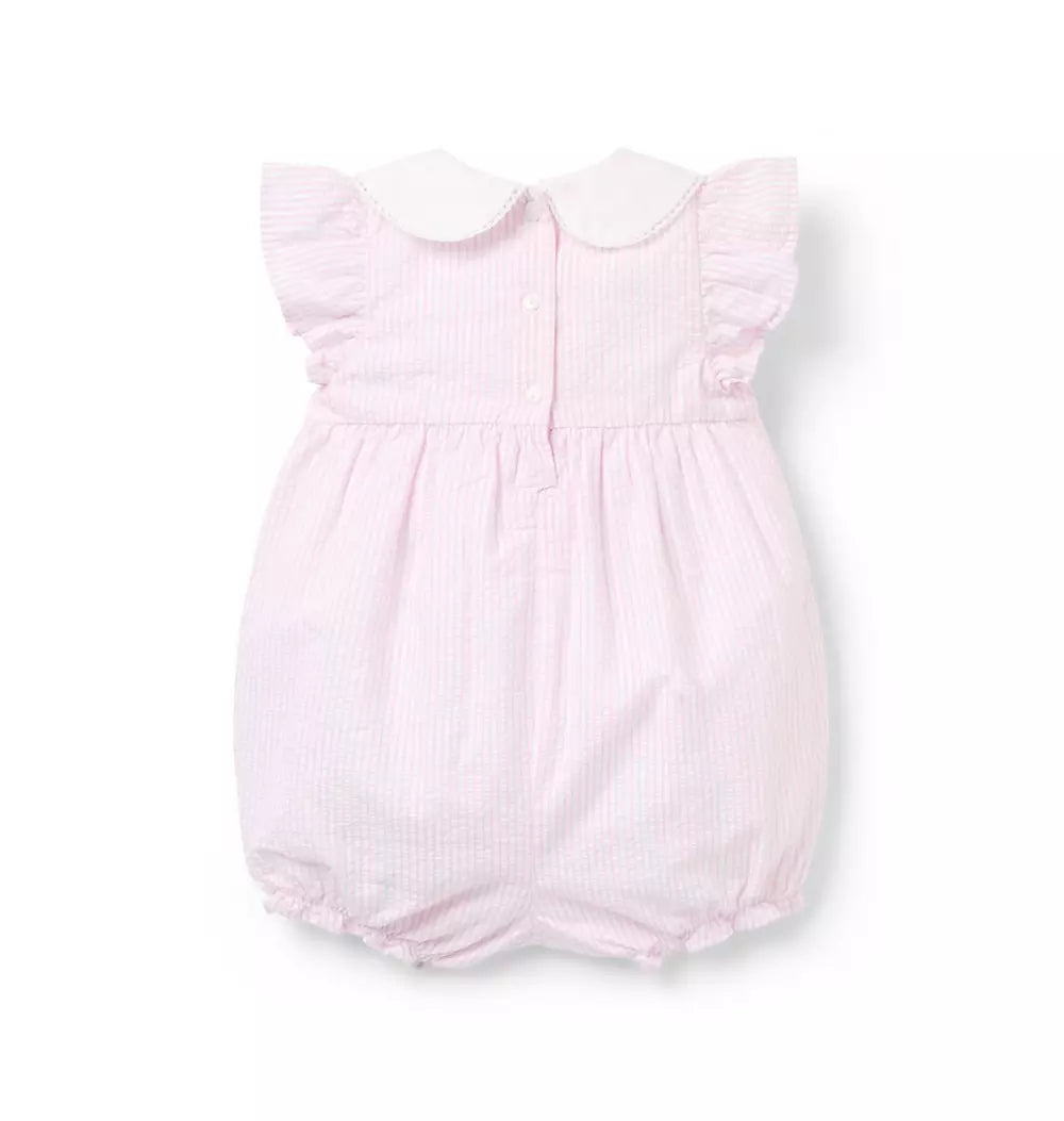 JANIE & JACK BEBE NIÑA ROMPER PINK