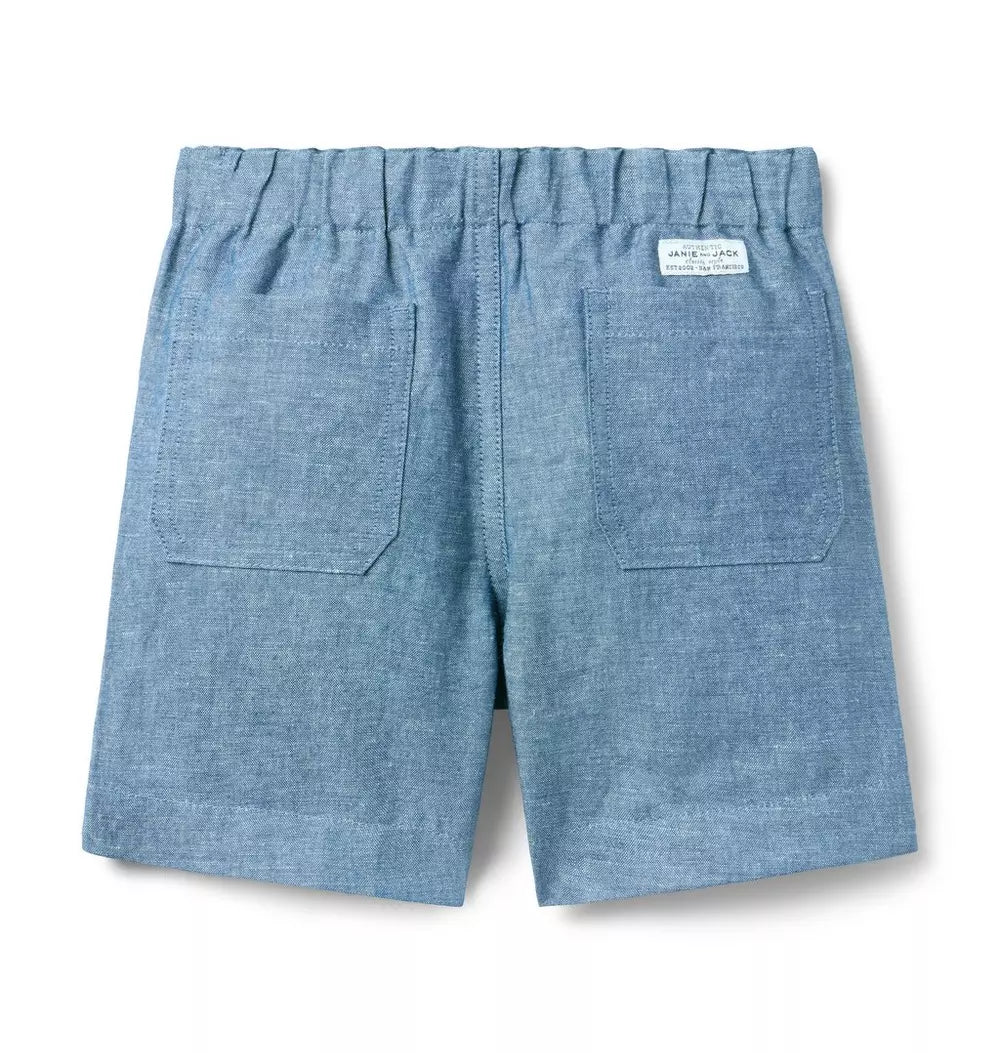 JANIE & JACK NIÑA SHORT BLUE