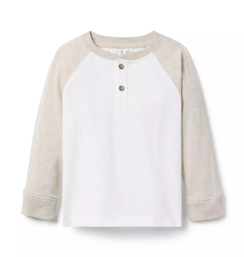 JANIE & JACK NIÑO TSHIRT BEIGE