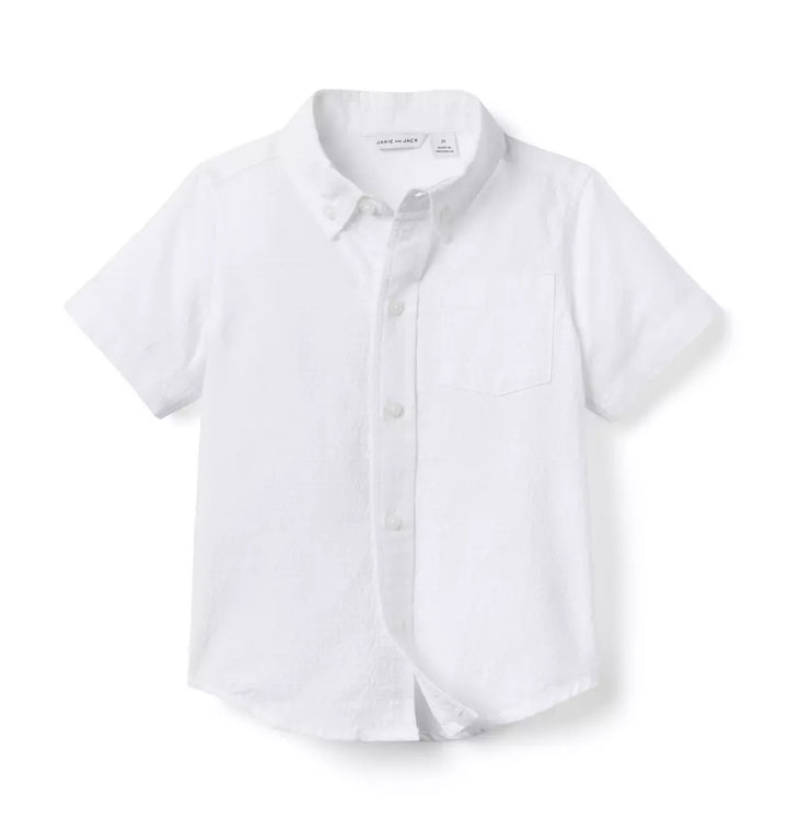 JANIE & JACK NIÑO CAMISA THE SEERSUCKER