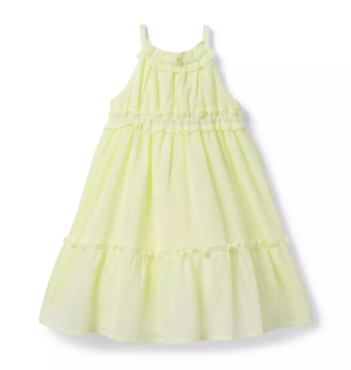 JANIE & JACK NIÑA VESTIDO GREEN