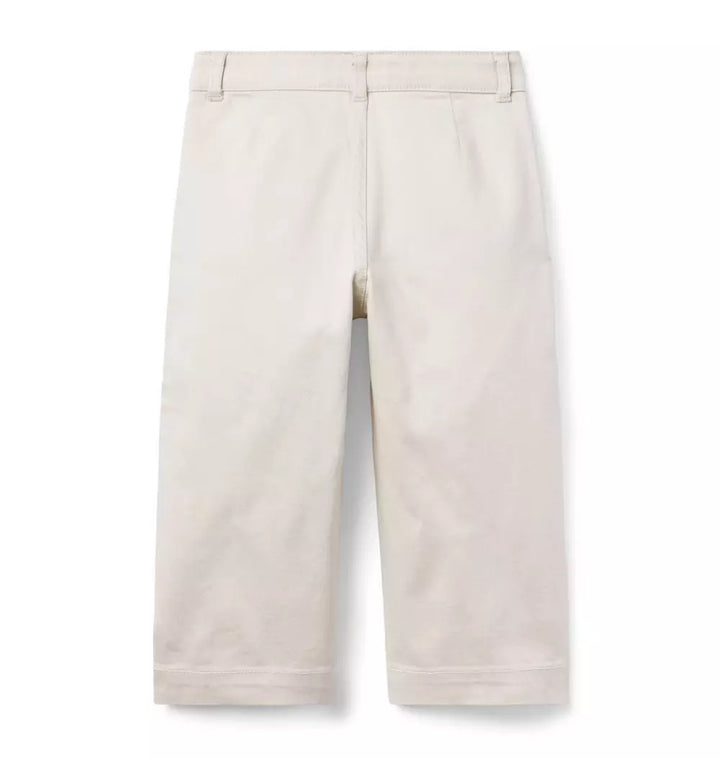 JANIE & JACK NIÑA PANTALON WIDE LEG KHAKI