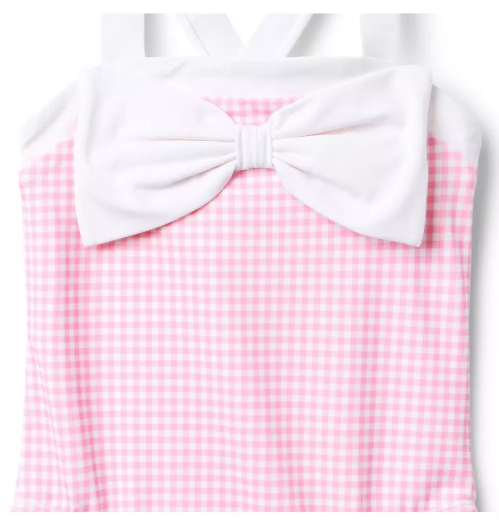 JANIE & JACK NIÑA VESTIDO DE BAÑO PINK