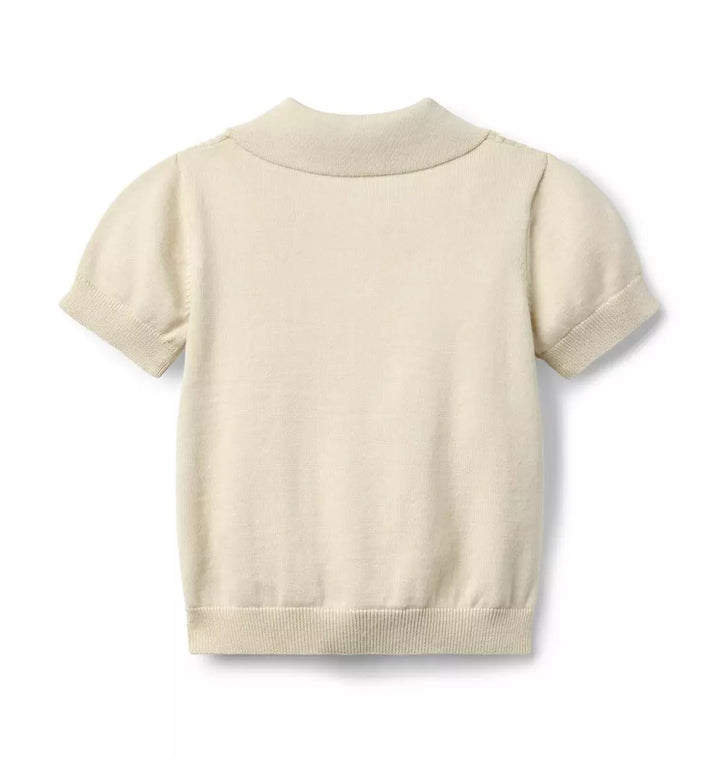 JANIE & JACK NIÑO POLO BEIGE