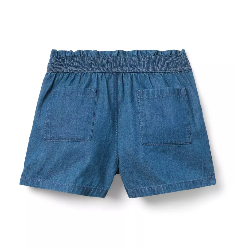 JANIE & JACK NIÑA SHORT DENIM BLUE