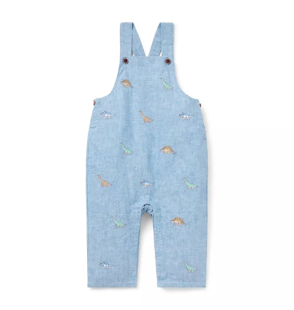 JANIE & JACK BEBE NIÑO OVEROL BLUE