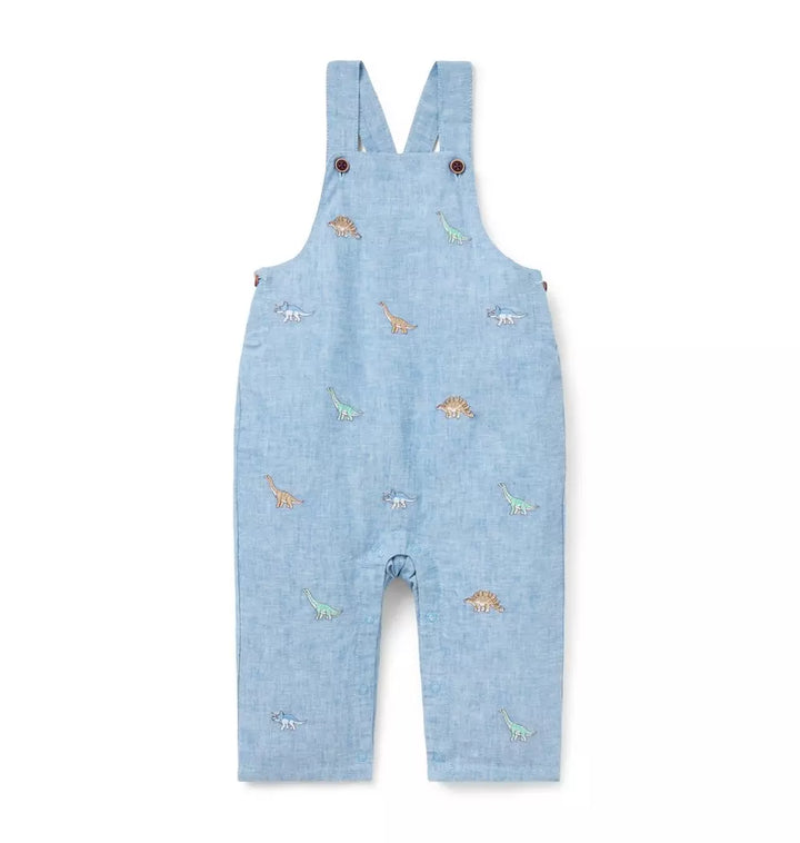 JANIE & JACK BEBE NIÑO OVEROL BLUE