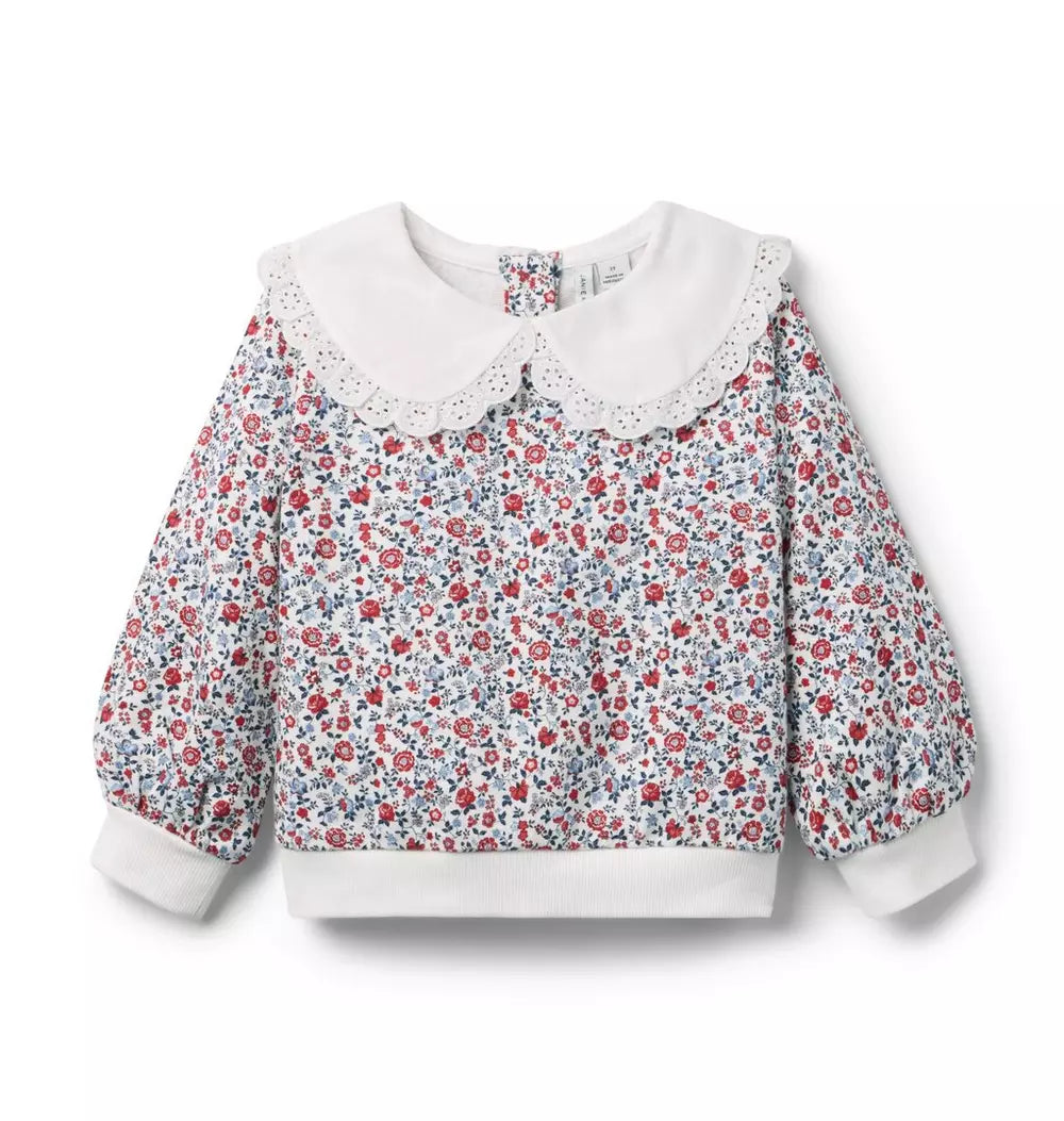 JANIE & JACK NIÑA TSHIRT WHITE