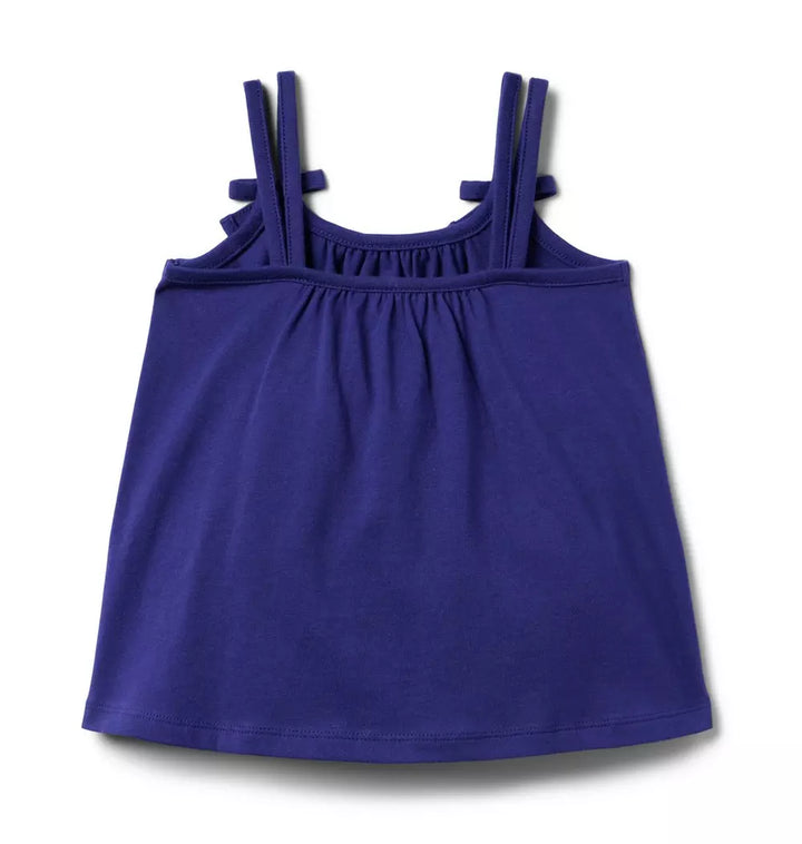 JANIE & JACK NIÑA BLUSA NAVY BLUE