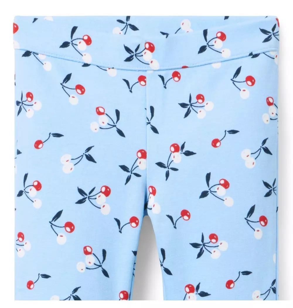 JANIE & JACK NIÑA PANTALON CHERRY SKY BLUE