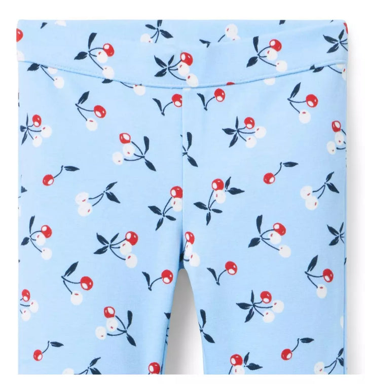 JANIE & JACK NIÑA PANTALON CHERRY SKY BLUE