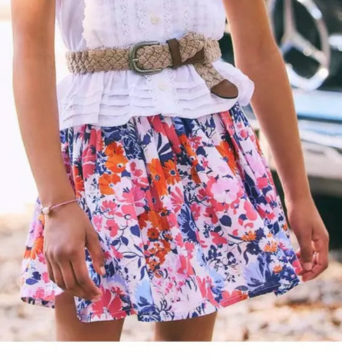 JANIE & JACK NIÑA SHORT FLORAL MULTICOLOR