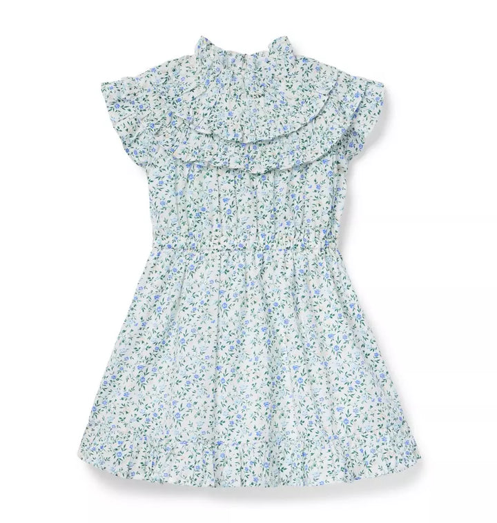 JANIE & JACK NIÑA VESTIDO DITSY FLORAL MULTICOLOR