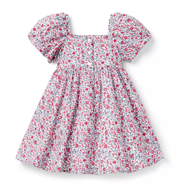 JANIE & JACK NIÑA VESTIDO MULTI FLORAL
