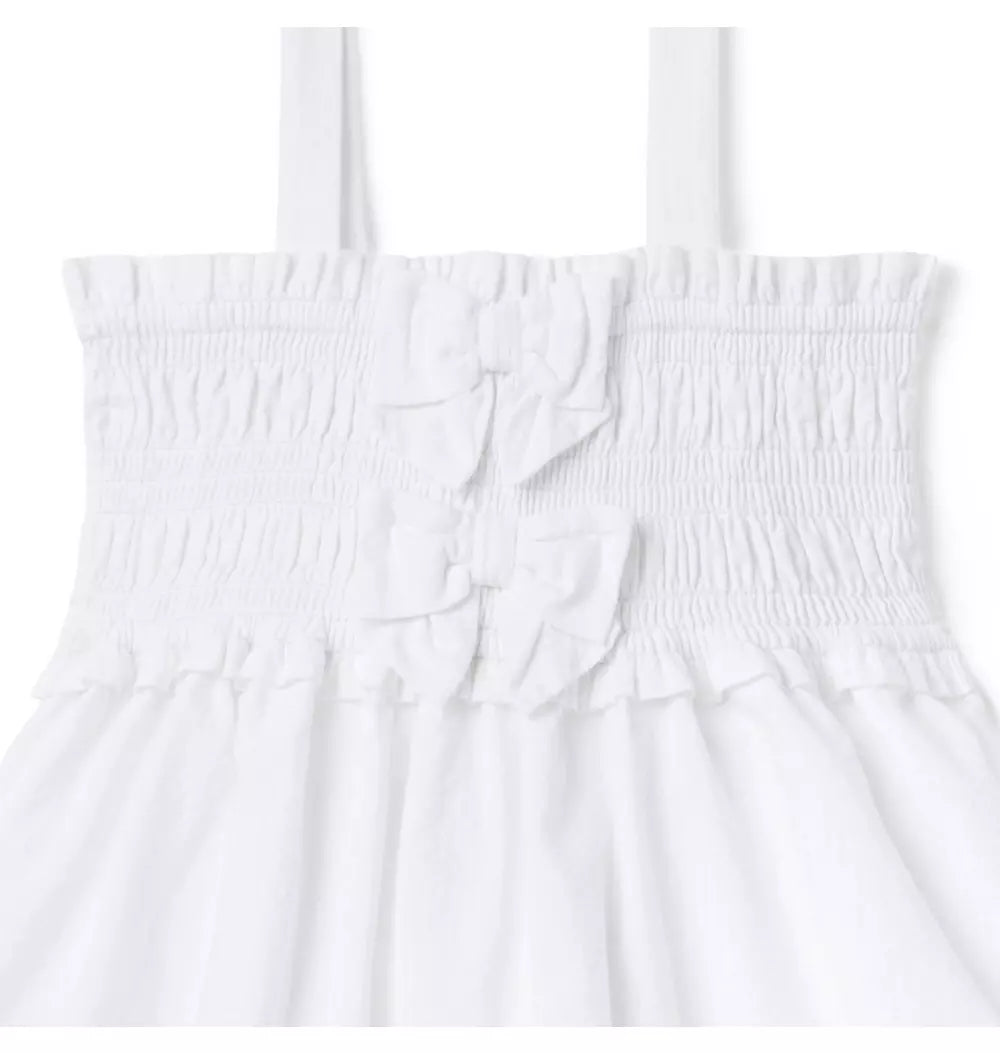 JANIE & JACK NIÑA VESTIDO WHITE
