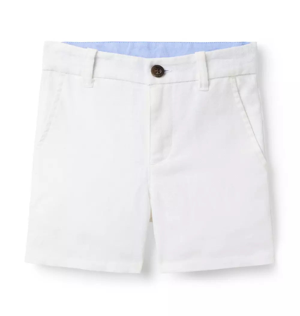 JANIE & JACK NIÑA SHORT WHITE