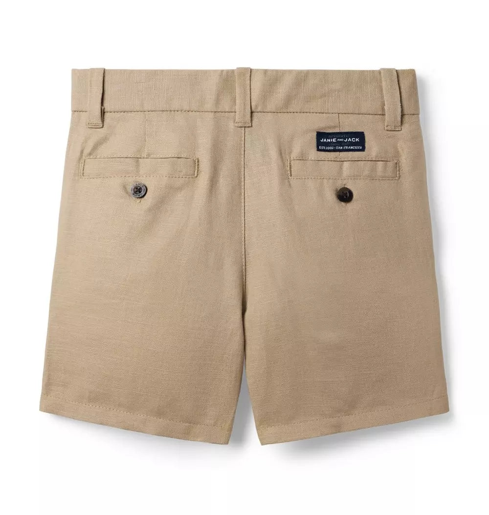 JANIE & JACK NIÑO SHORT KHAKI