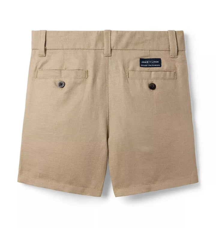 JANIE & JACK NIÑO SHORT KHAKI